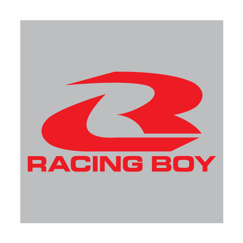 Racing Boy Logo PNG Vector