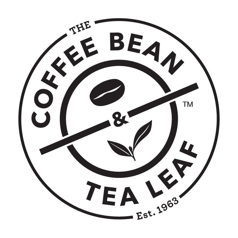 coffee bean and tea leaf Logo PNG Vector
