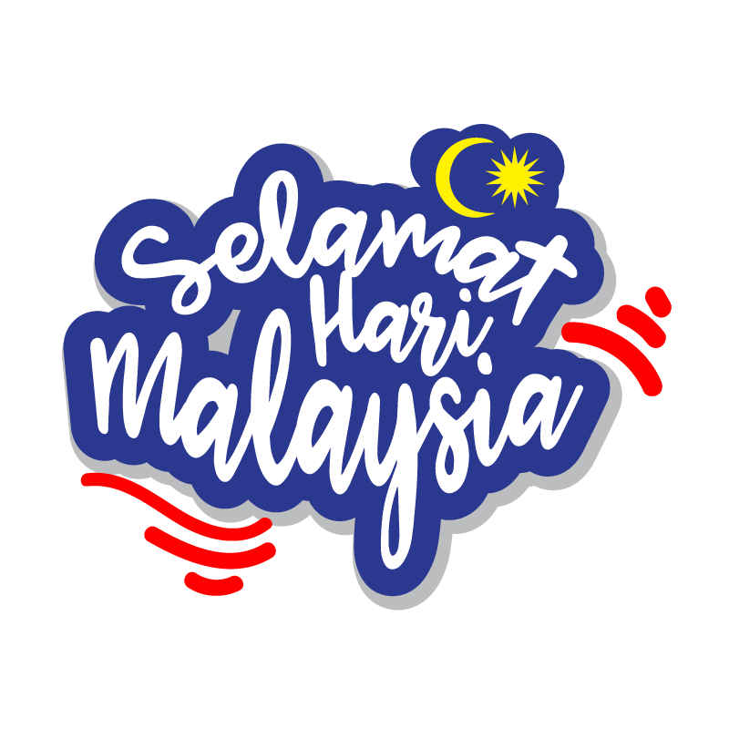 Selamat Hari Malaysia Logo PNG Vector