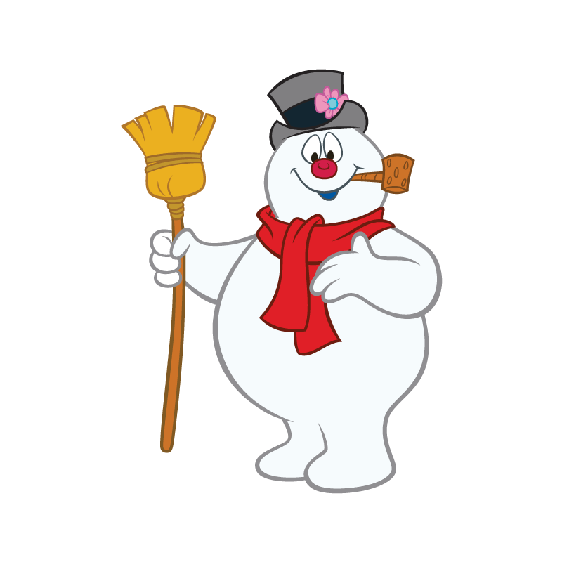 Frosty the Snowman Logo PNG Vector