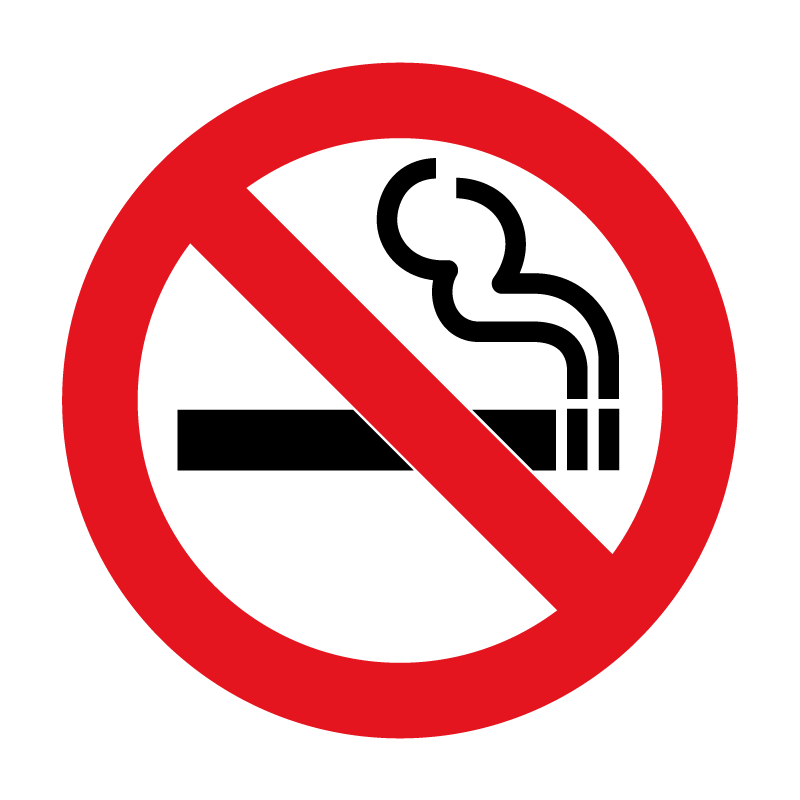 No Smoking Logo PNG Vector