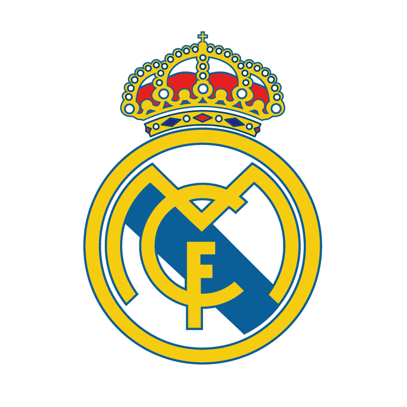 Real Madrid Club de Futbol Logo PNG Vector