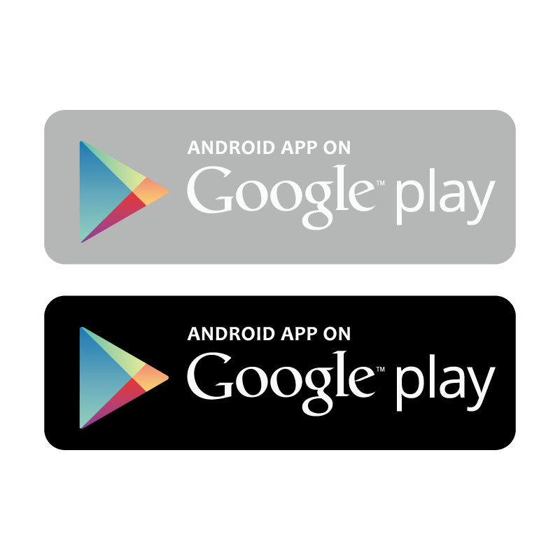 Android app on Google play Logo PNG Vector