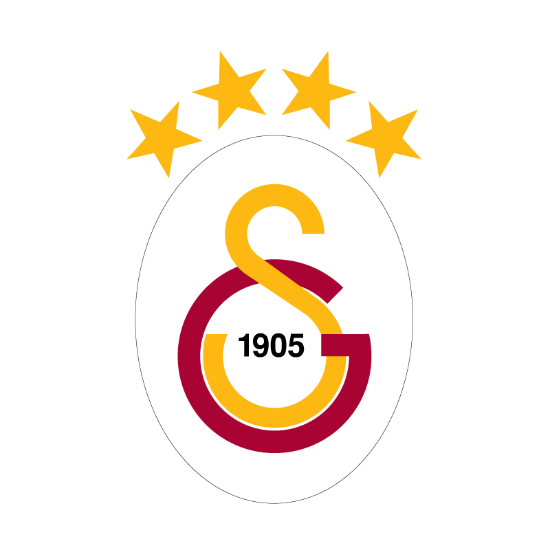 Galatasaray 4 Star Logo PNG Vector